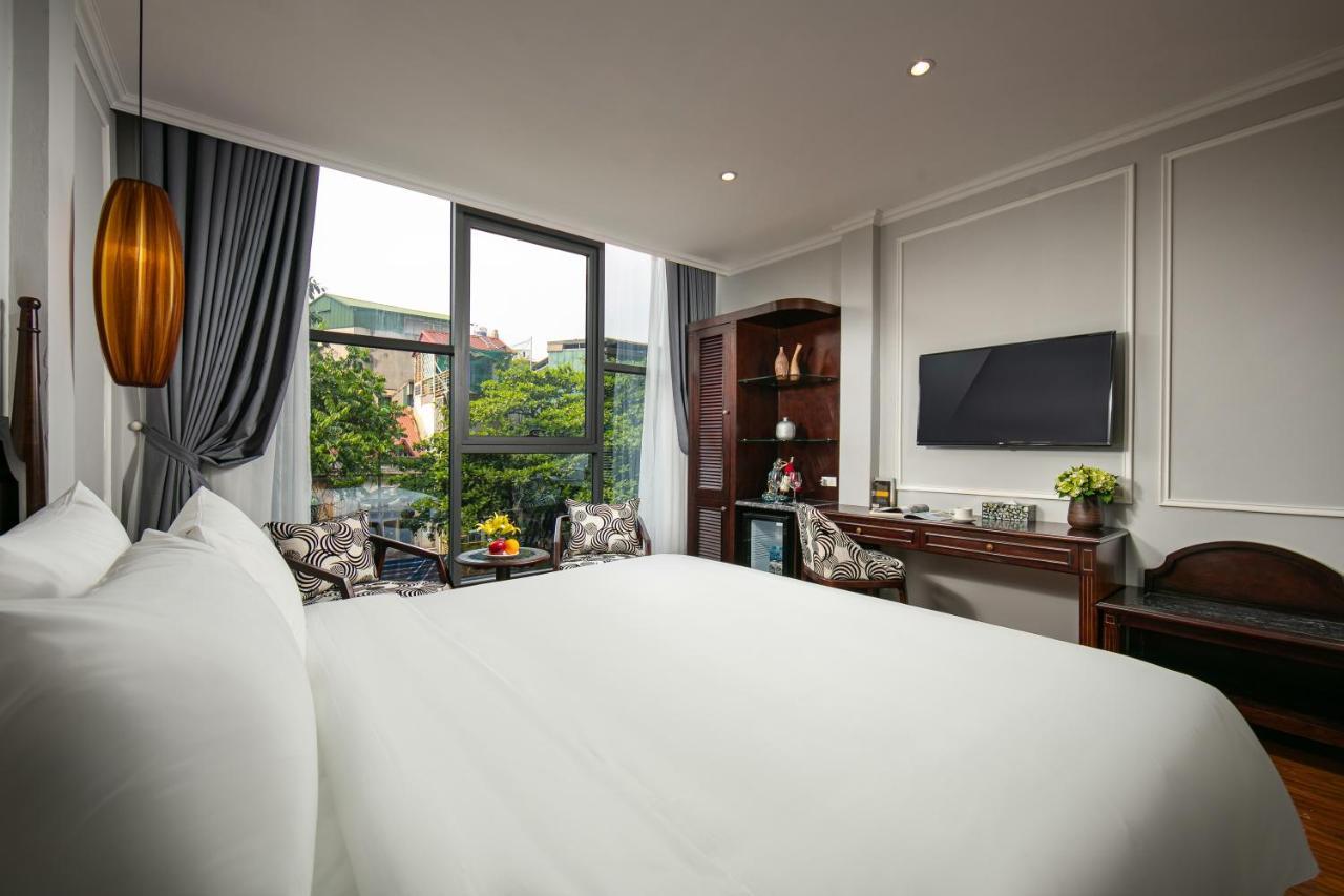 Salute Premium Hotel & Spa ハノイ市 エクステリア 写真