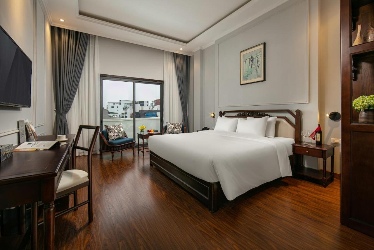 Salute Premium Hotel & Spa ハノイ市 エクステリア 写真