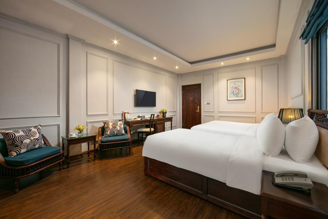 Salute Premium Hotel & Spa ハノイ市 エクステリア 写真
