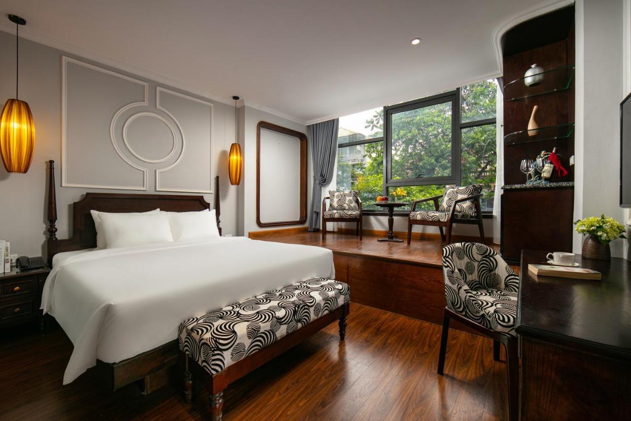 Salute Premium Hotel & Spa ハノイ市 エクステリア 写真