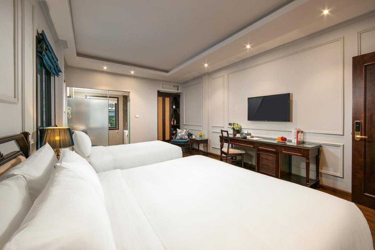 Salute Premium Hotel & Spa ハノイ市 エクステリア 写真