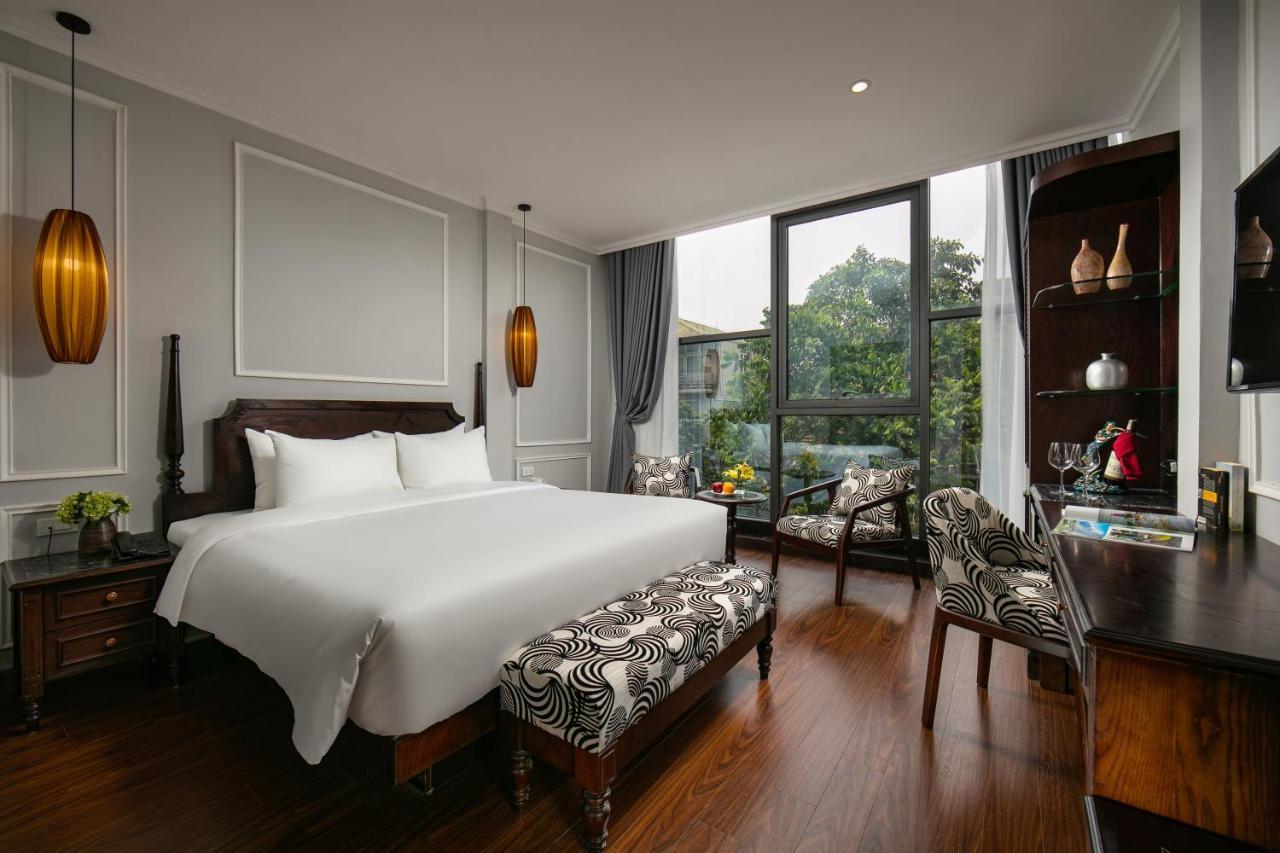 Salute Premium Hotel & Spa ハノイ市 エクステリア 写真