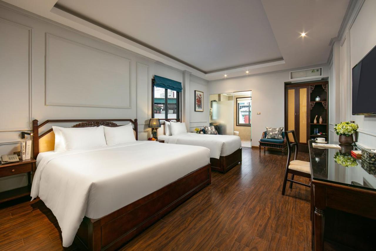 Salute Premium Hotel & Spa ハノイ市 エクステリア 写真